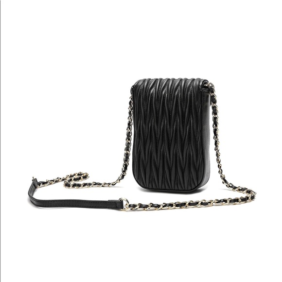 Made in France*Sheepskin Leather Phone Bag 🔥🔥LUXURY!❤️ Go with your Chanel purse - Picture 2 of 12